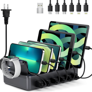 6 in 1 Device Charging Station - Gadget Gift Ideas for Men