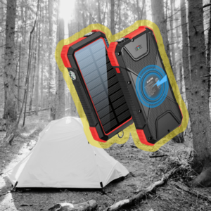 Solar Power Bank for Camping - Survival Gadgets for Men