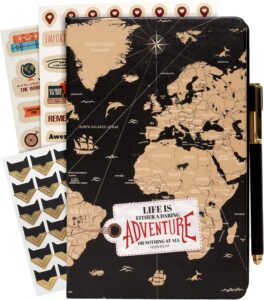 Travel Journal and Scrapbook for Couples