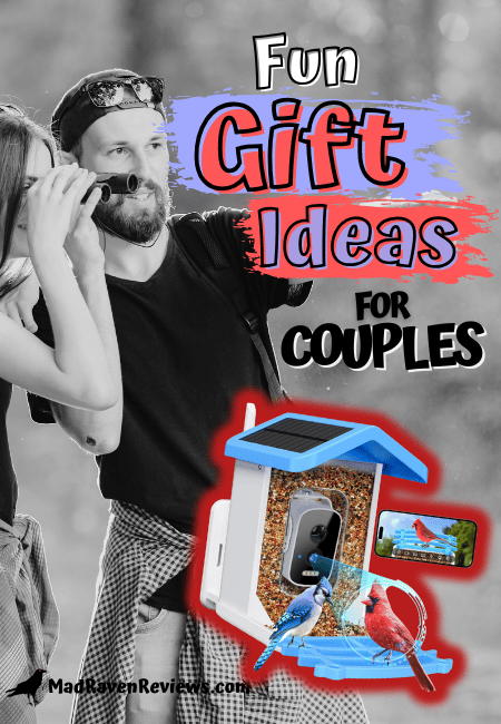 Fun Gift Ideas for Couples - Smart Bird Feeder with Camera